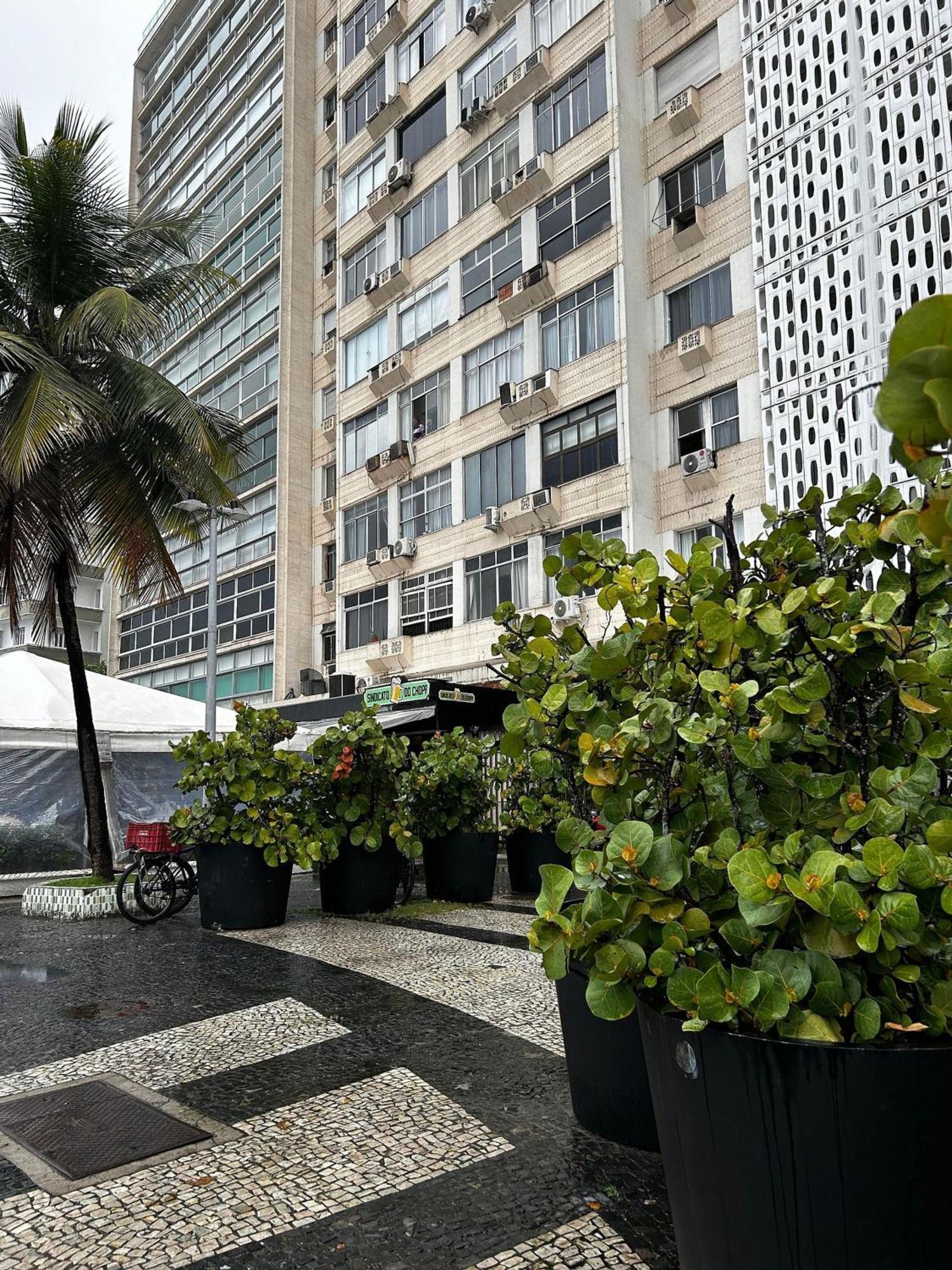Studio 516 Copacabana Av Atlantica, Posto 6 리오데자네이루 외부 사진